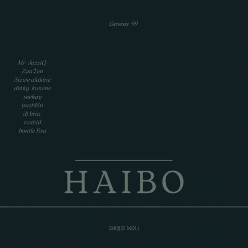 Genesis 99, Zan’Ten & Mr JazziQ – Haibo ft. Sizwe Alakine, Dinky Kunene, Pushkin Rsa, Seekay, DJ Biza, Bontle RSA & Rashid Genesis 99, Zan’Ten & Mr JazziQ – Haibo ft. Sizwe Alakine, Dinky Kunene, Pushkin Rsa, Seekay, DJ Biza, Bontle RSA & Rashid