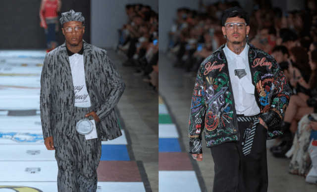 Kayblack e Mc PH desfilam na SPFW para Dario Mittmann em coleção inspirada no conceito de ascensão e poder jovem Kayblack e Mc PH desfilam na SPFW para Dario Mittmann em coleção inspirada no conceito de ascensão e poder jovem