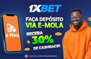 Até 4 600 MZN de cashback no depósito via e-Mola! Até 4 600 MZN de cashback no depósito via e-Mola!