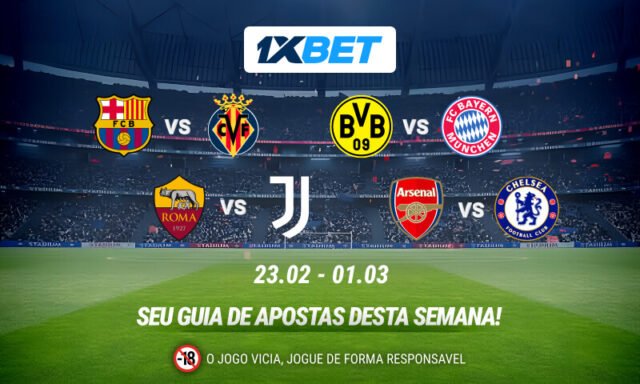 Arsenal e Chelsea enfrentam-se no dérbi de Londres, e um Der Klassiker em alta promete agitar a Bundesliga jogos grandes para acompanhar esta semana!