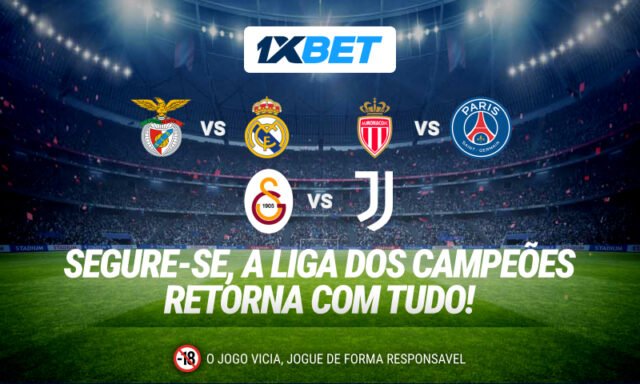 Liga dos Campeões 2025/26: favoritos em destaque no play-off!