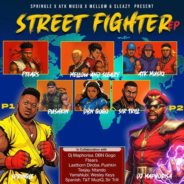 Springle, ATK MusiQ, Mellow & Sleazy – Street Fighter EP Springle, ATK MusiQ, Mellow & Sleazy – Street Fighter EP